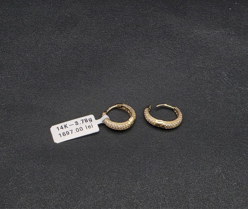 Cercei Aur 14K 3.78gr