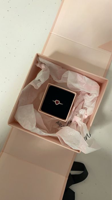 Сребърен пръстен Pandora ,,Семейна топлина“