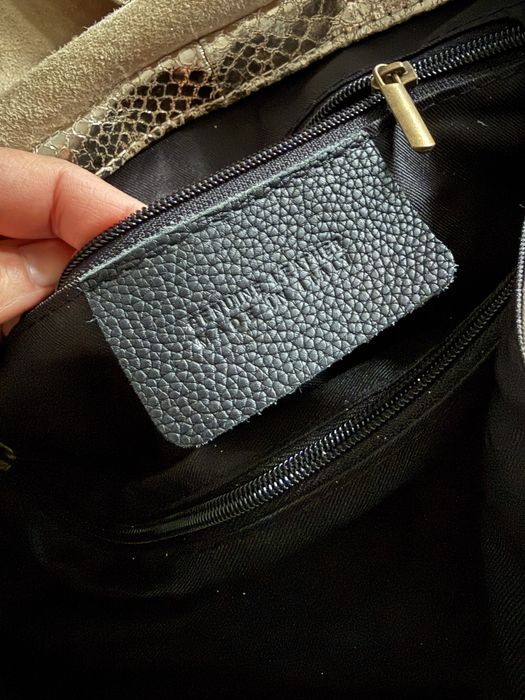 Дамска чанта естествена кожа