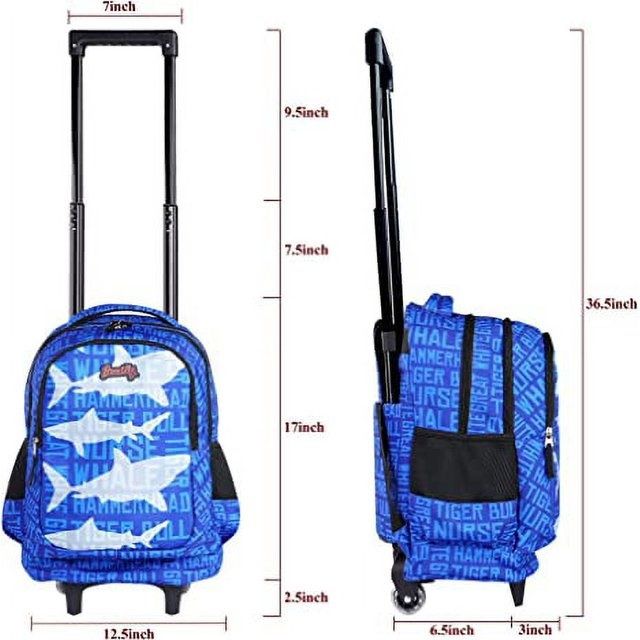 Ghiozdan tip troller model astronaut/pesti, copii