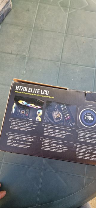 Cooler Corsair AIO H170i Elite LCD