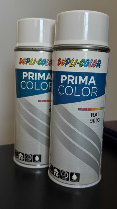 Спрей боя - Dupli-Color Prima Color RAL 9003, 400 мл