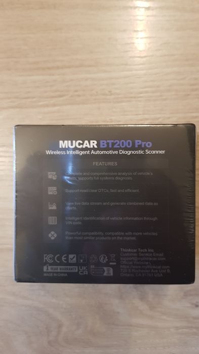Оригинален Launch Mucar BT200 PRO нов неразопакован.