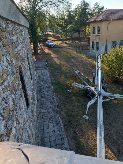 Фугиране на каменни стени,камък