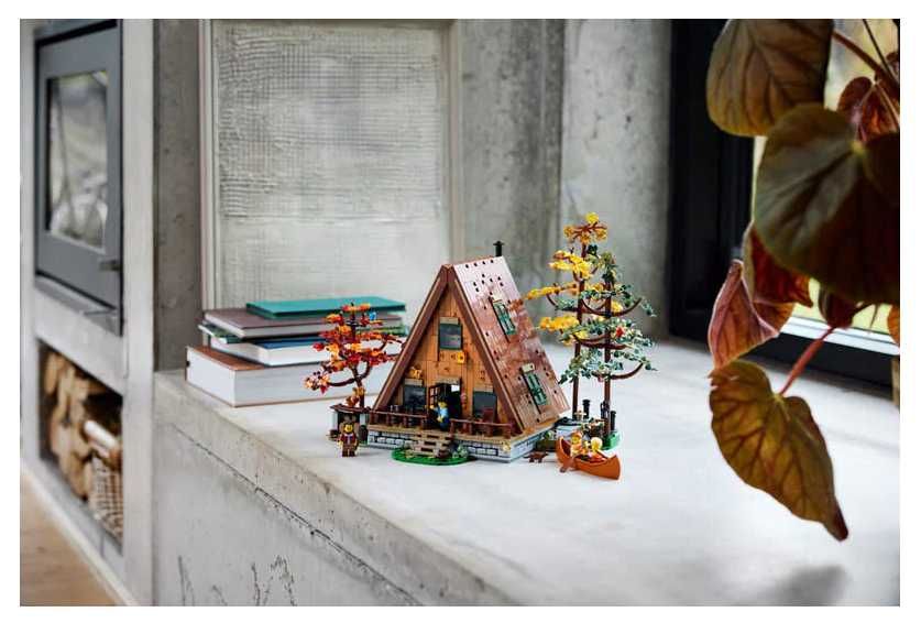 Lego Ideas 21338 - A-Frame Cabin Building