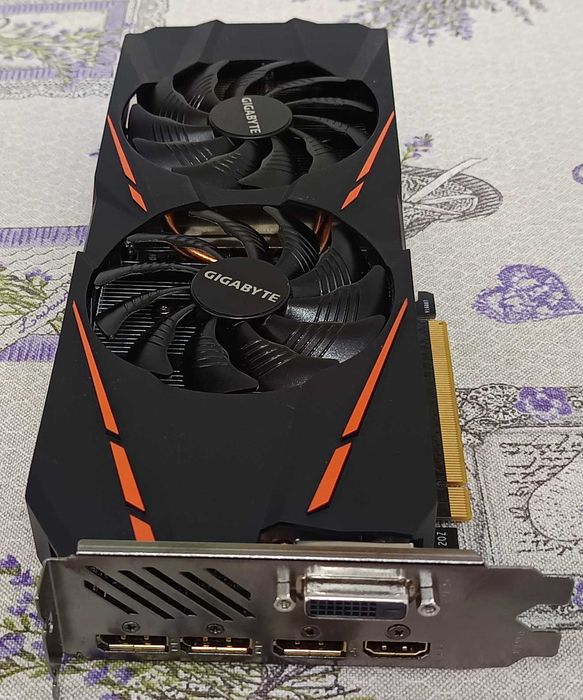 Placa Video Gaming Gigabyte Nvidia GTX 1060 6G IMPECABILA