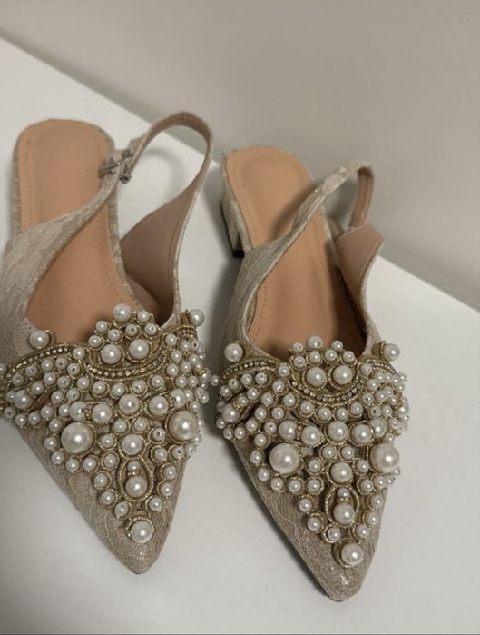 Pantofi eleganti cu toc mic