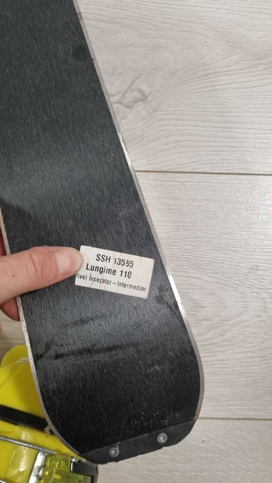 Schiuri copii Wed'ze 110 cm + Clapari marimea 30