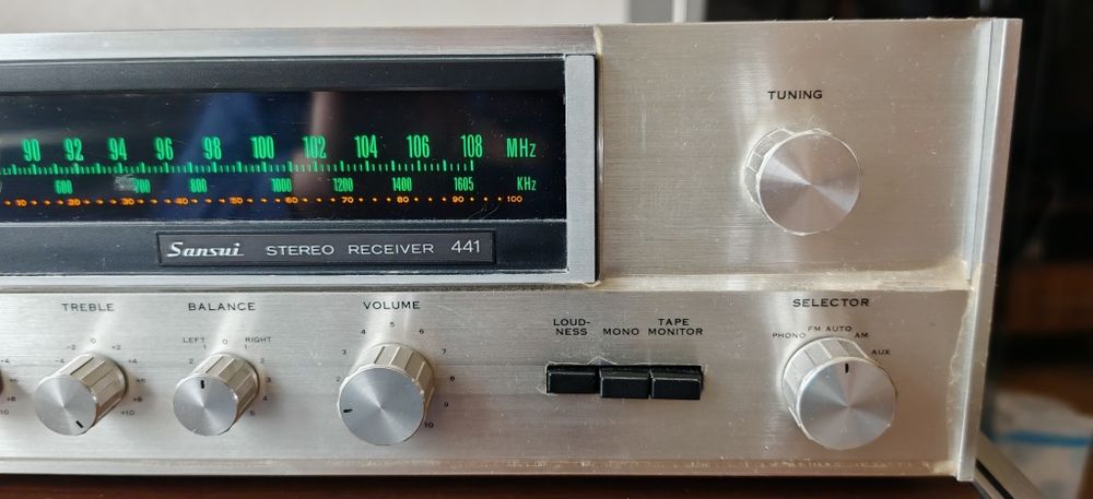 Sansui 441 Stereo Reciever