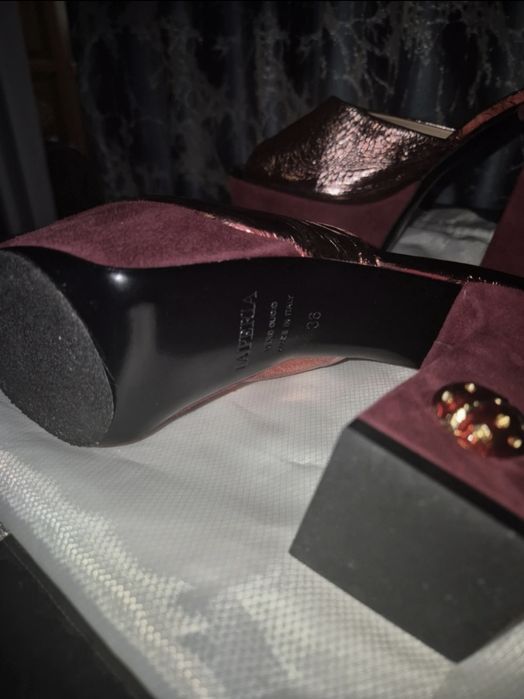 Sandale din piele -Confort și lux la fiecare pas! La perla!