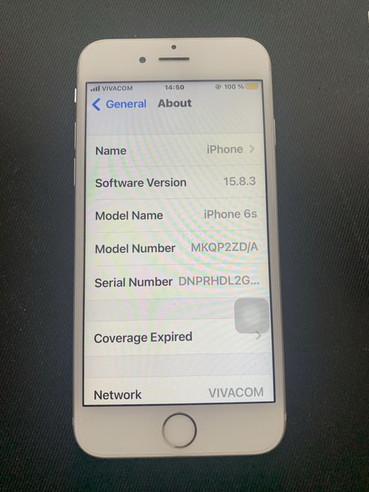 IPhone 6S -отлично състояние