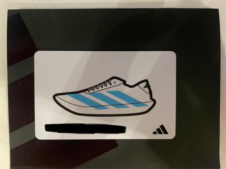 Сертификат в adidas
