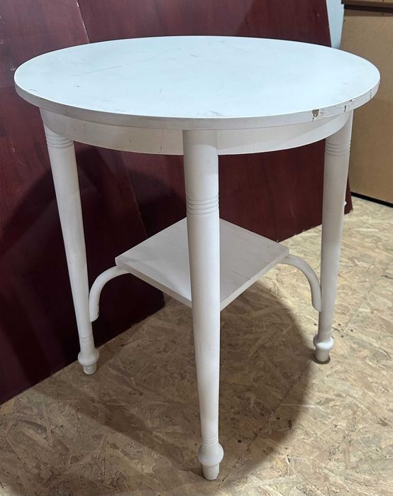 Masuta Vintage din lemn Stil Thonet; Masa cu blat 70x70 cm