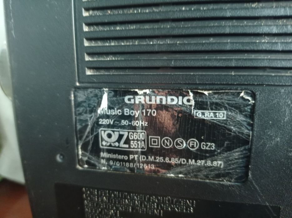 Радио Grundig Music Boy 170. 1985 г