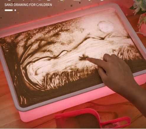 Световой планшет для рисования песком