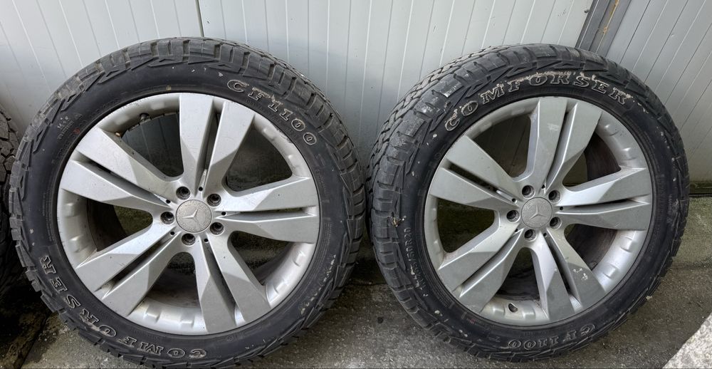 4 бр оригинални джанти Mercedes ML 20ки с офроуд гуми 265/50/20