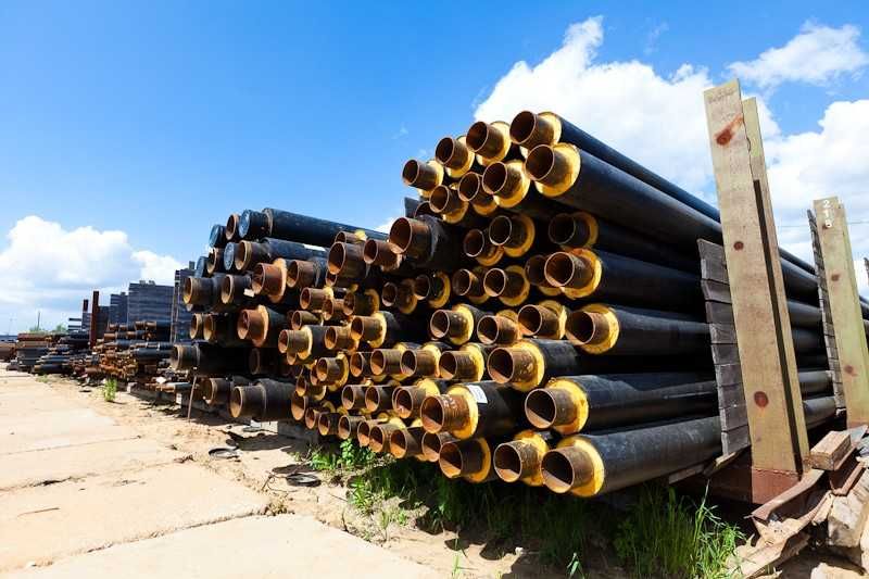 ППУ изоляция трубы, труба в ППУ изоляции, труба в ВУС изоляции, ВУС