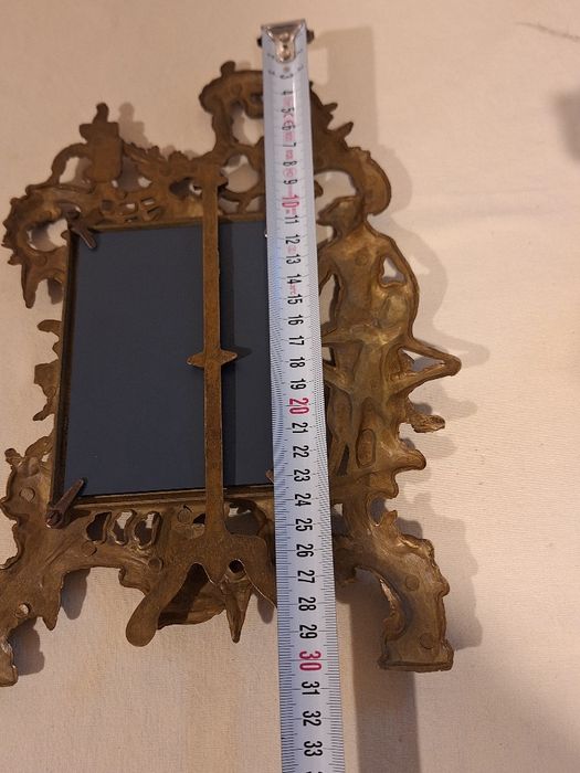 Бароко огледало от месинг