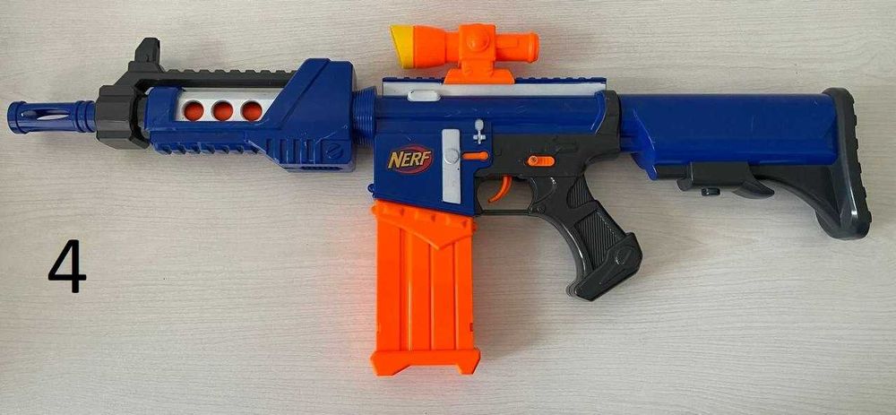 Продаются игрушечные пистолеты и автоматы NERF