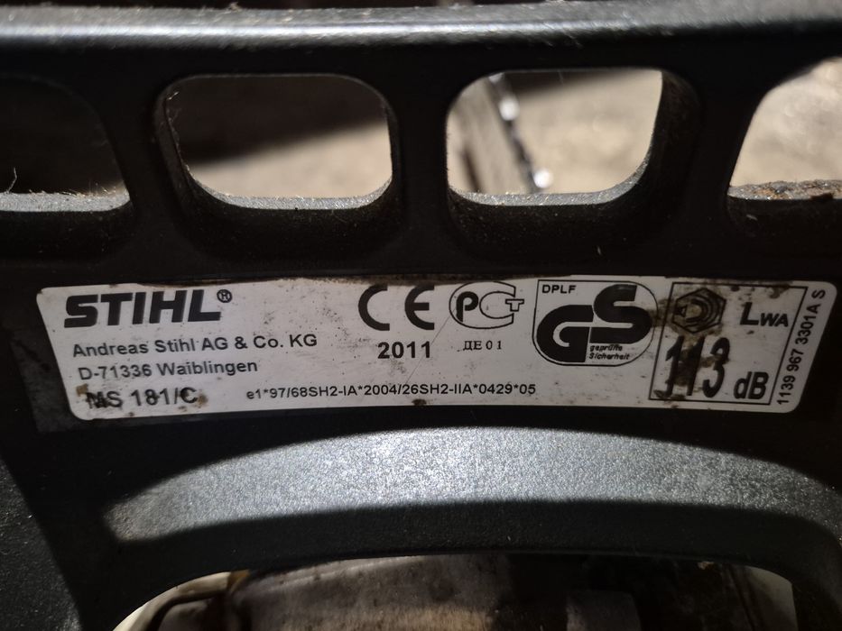 Drujbă STIHL 181C
