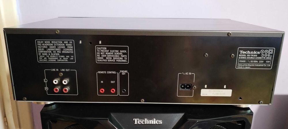 Deck dublu Technics RS-TR355 imaculat,Japan