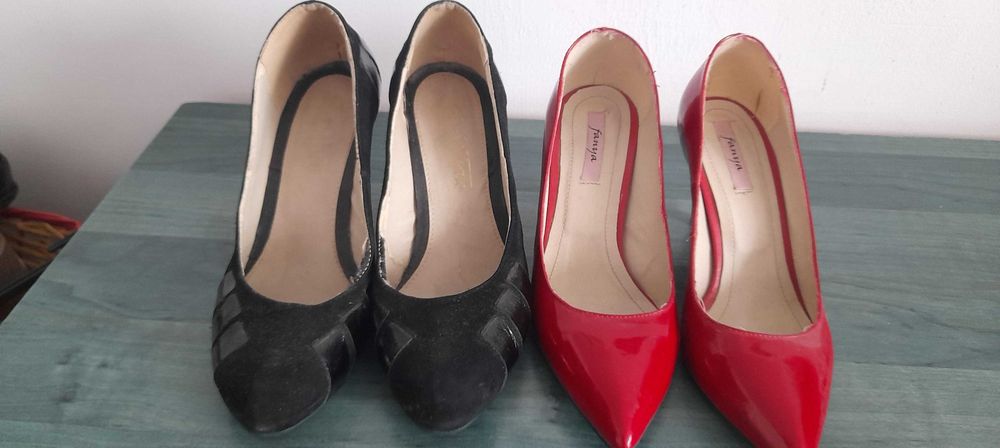 Pantofi dama din piele marimea 37 si 35