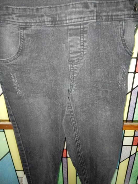 Salopeta blugi skinny