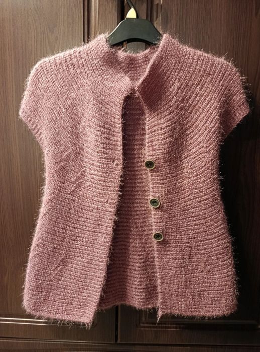 Vestă tricotată, mărime M