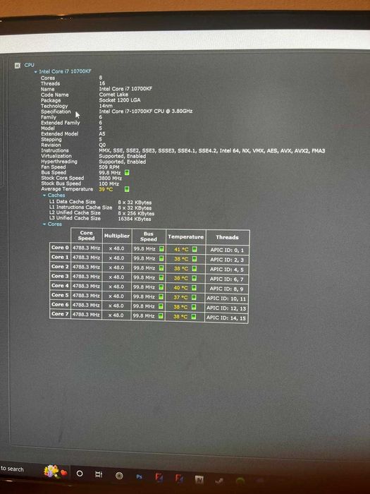 PC Gaming i7-10700KF • 32GB RAM • RTX 2060 6GB • SSD 512GB + HDD 1TB