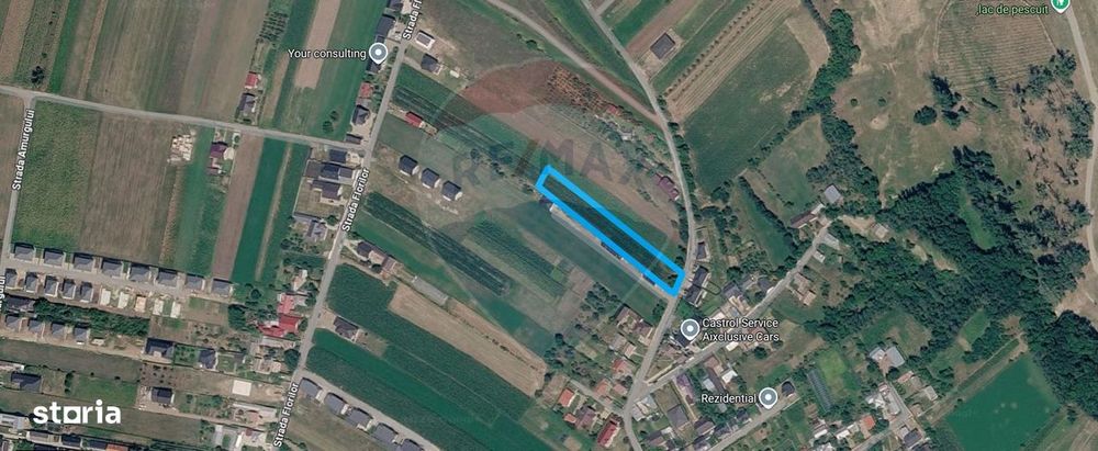 Teren intravilan 2600 mp de vânzare, Ipotești- Lisaura, Suceava