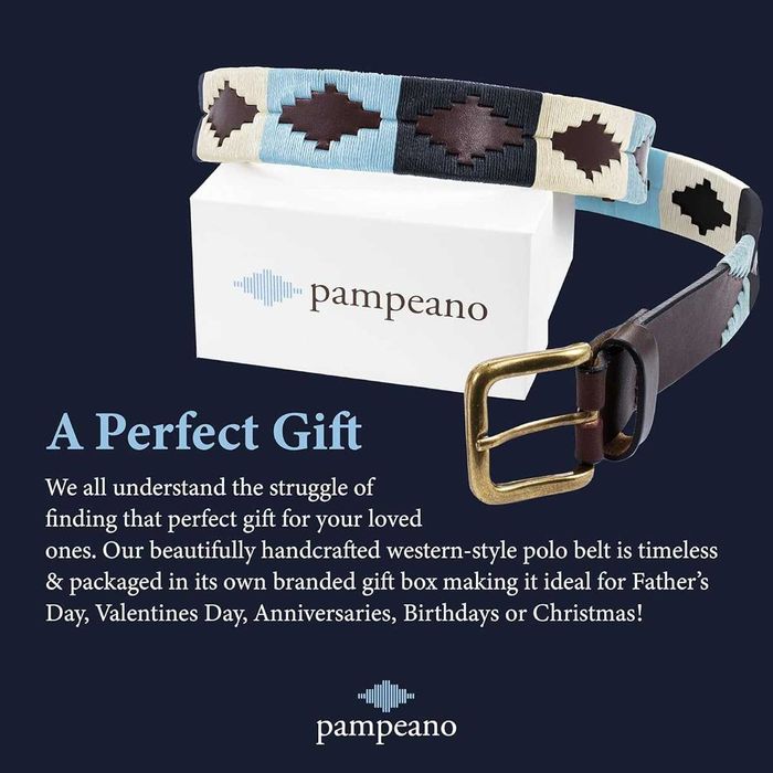 Curea piele tesuta,de lux,Pampeano - 'Sereno',masura 100 (46),sigilata