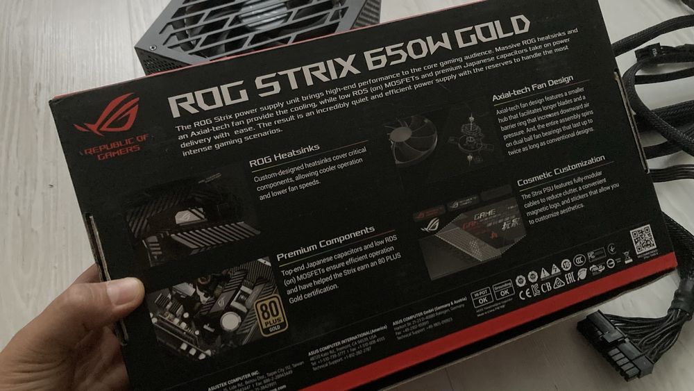 Блок питания Asus 650W