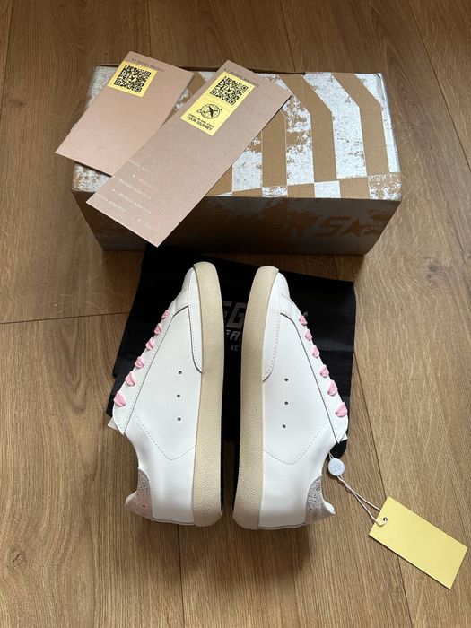 Adidasi Golden Goose Superstar Roz Femei