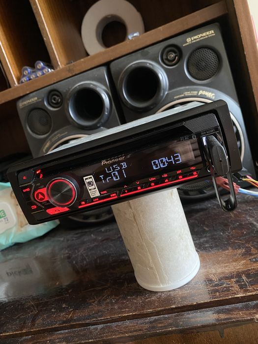 Pioneer deh-s320bt -НОВ МОДЕЛ -BLUETOOTH, USB, Aux, радио плеър cd сд