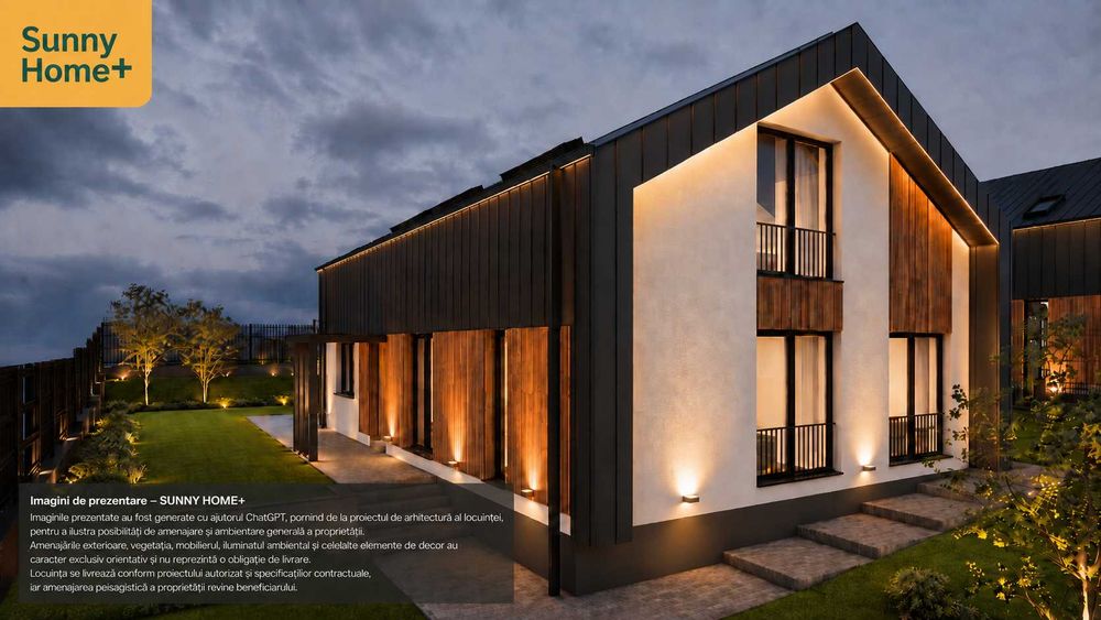 Sunny Home+ | Casă PARTER+ | Pregătită pentru energie aproape zero | ZALAU