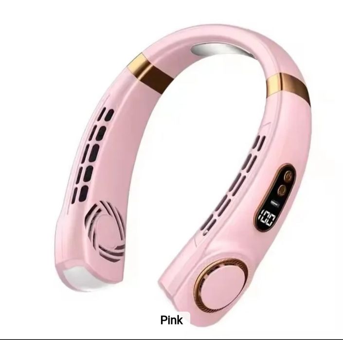 Преносим мини вентилатор за врат