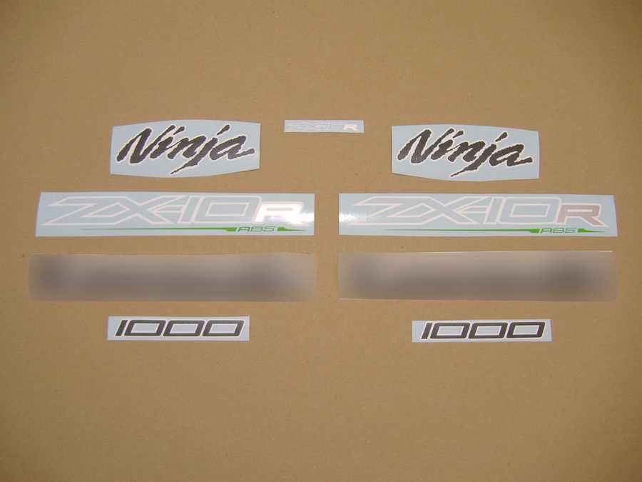 Стикери Kawasaki ZX10R Ninja 2011-2015 лепенки кавазаки зх10р zx-10r