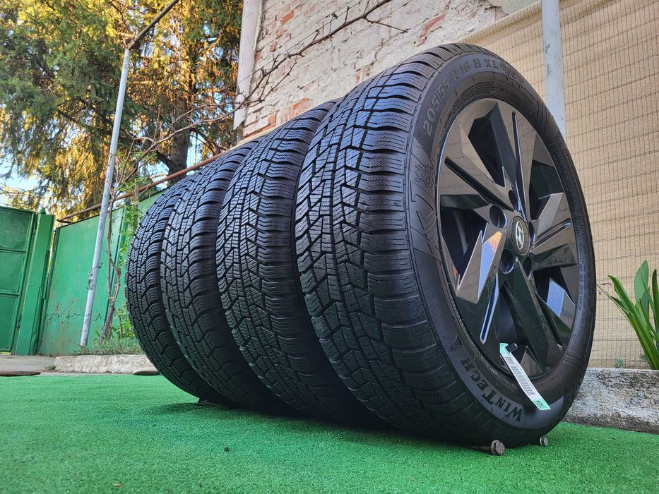 jante originale HYUNDAI 5x114,3 R16 + senzori 205/55/16 NOI 9 mm