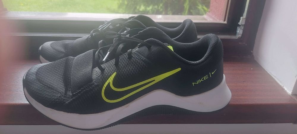 Papuci Nike Mc Trainer 2 Black Lime, marime 44