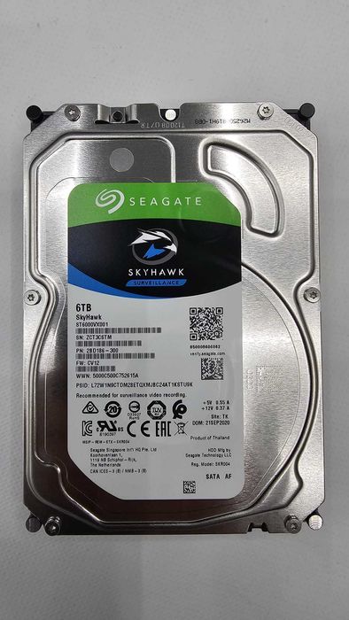 HARD DISK 6TB Supraveghere video Seagate SKYHAWK 100% viata