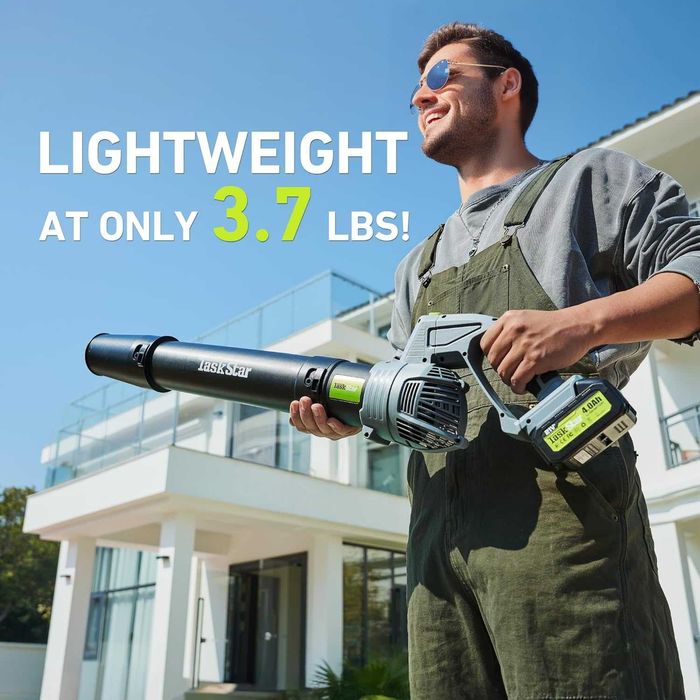 Аккумуляторная электрическая беспроводная воздуходувка TaskStar 15,5м3