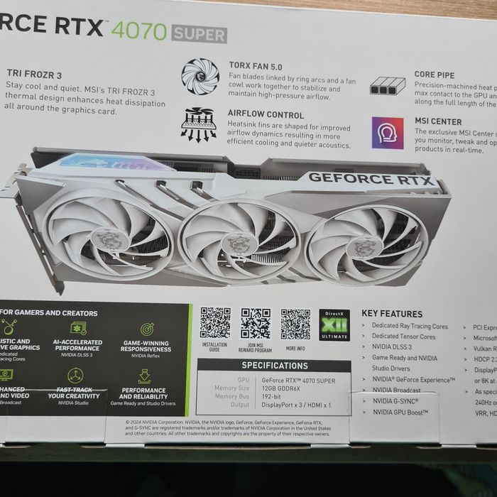 Rtx 4070super 12 Gb