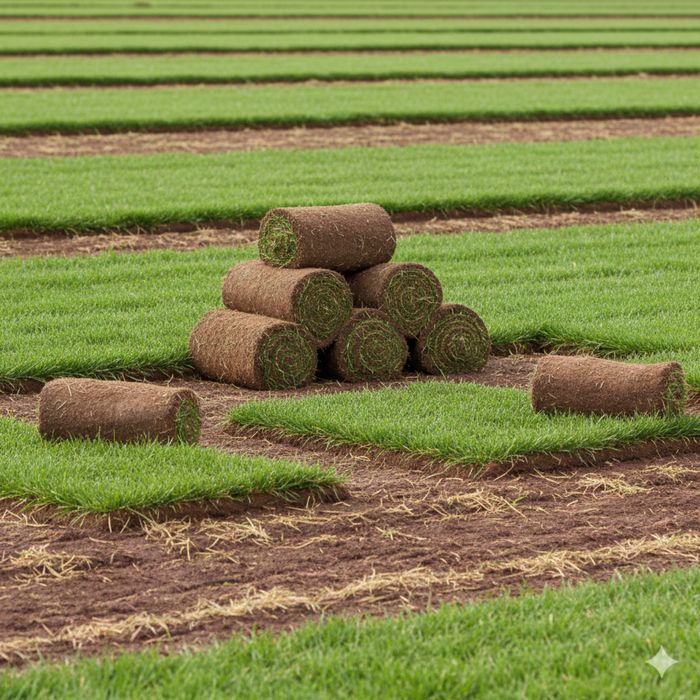 Рулонный газон оптом | таййор табий газон оптом