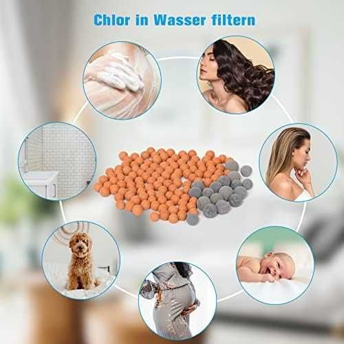 Нова SPA душ слушалка с йонен филтър, силна струя, 3 режима и маркуч