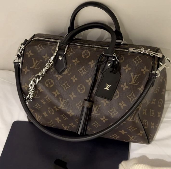Louis Vuitton Speedy Soft 30 Dark Bag
