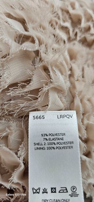 Rochie midi ,catifea si mătase marimea L 42-44