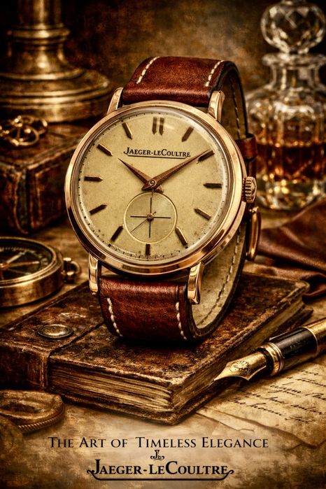 Jaeger-LeCoultre Aur 18 K, Ceas Vintage  De Lux