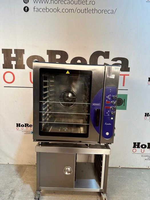 HOBART - Cuptor convectie, Convectomat, Cuptor gastronomic 10 tavi GAZ