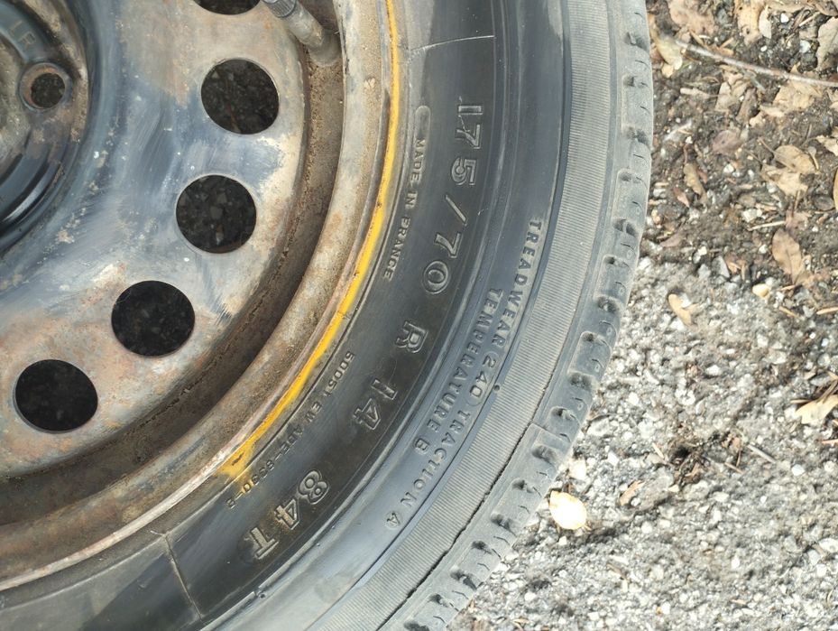 Джанти 14 Опел астра и резервна