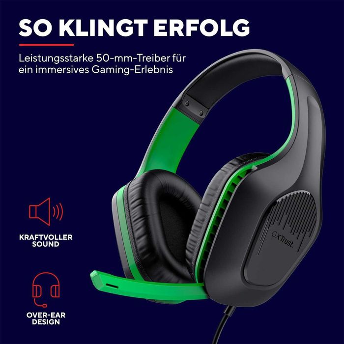 ПРОМО 2г Гаранция Нови Гейминг Слушалки Trust Gaming GXT 415PS